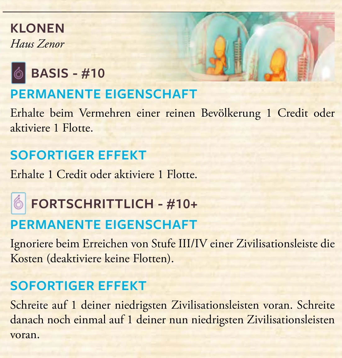 Technologie – Klonen