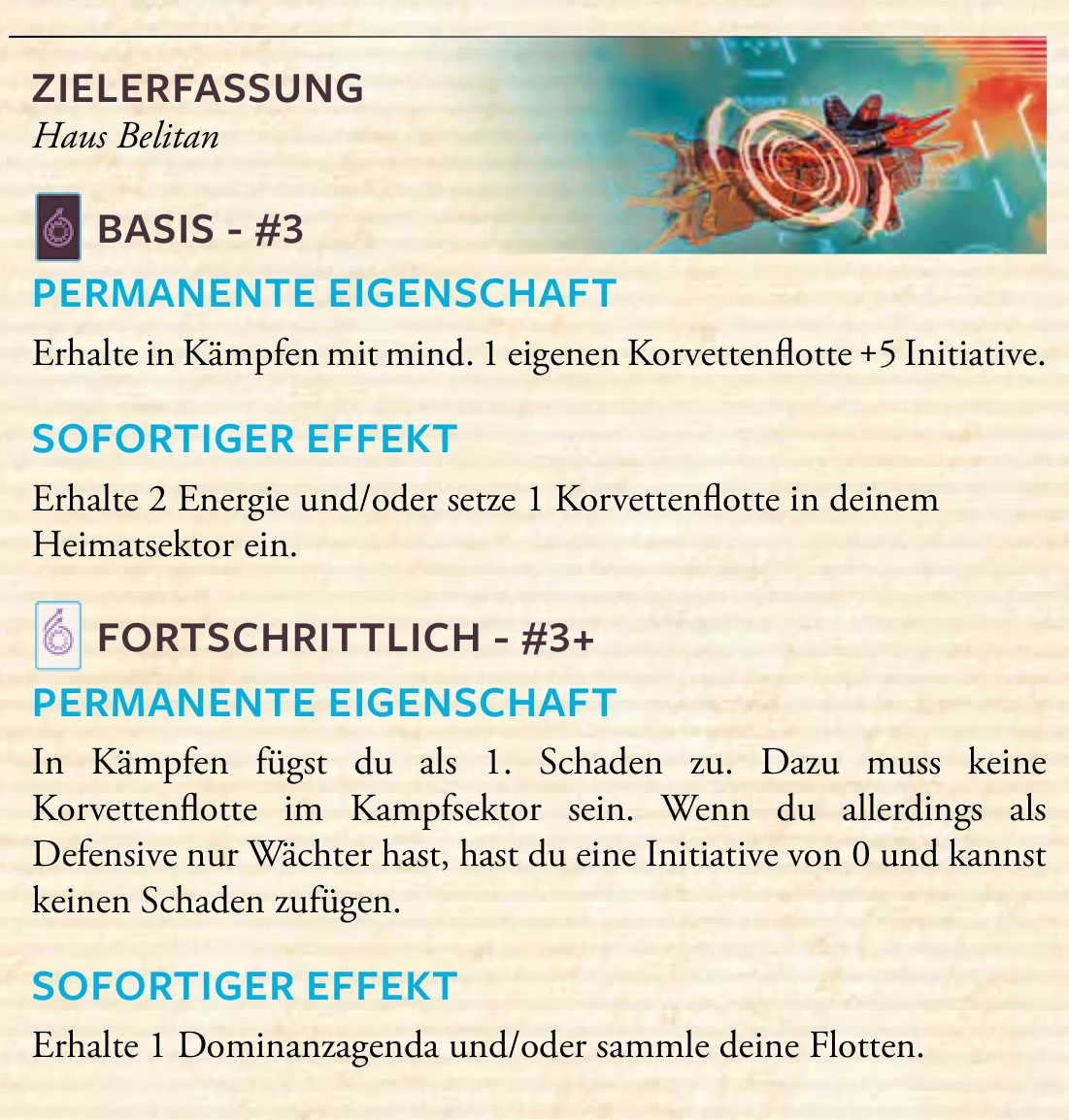 Technologie – Zielerfassung