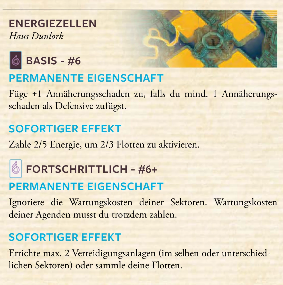 Technologie – Energiezellen