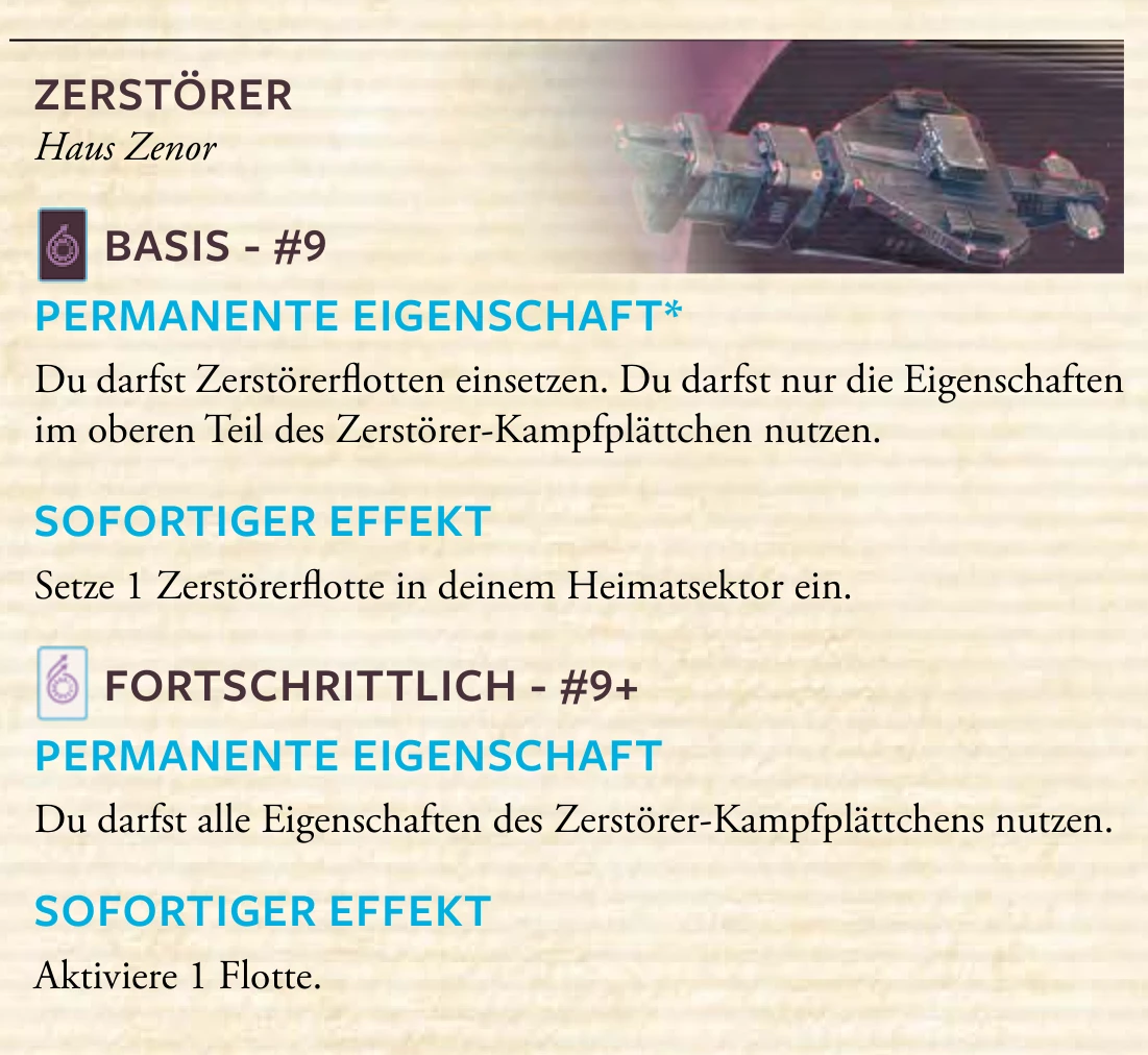 Technologie – Zerstörer