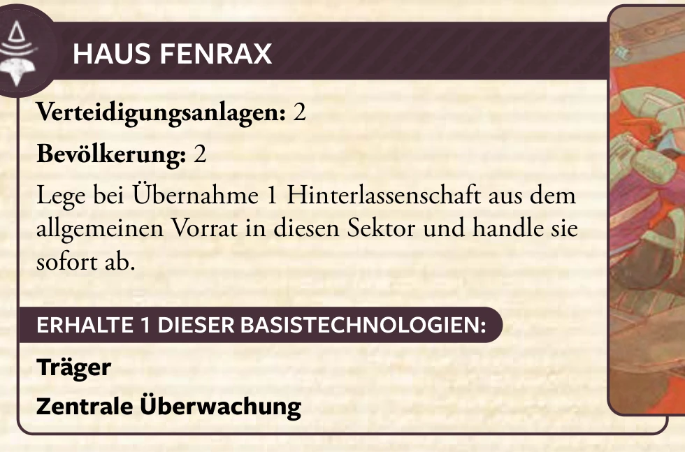 Gefallenes Haus – Haus Fenrax