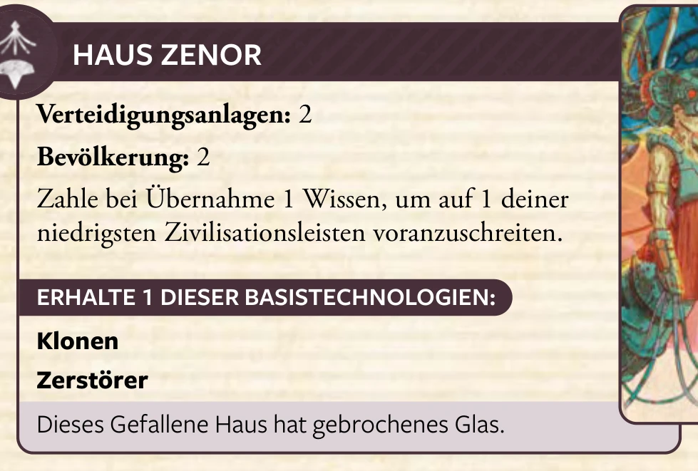 Gefallenes Haus – Haus Zenor