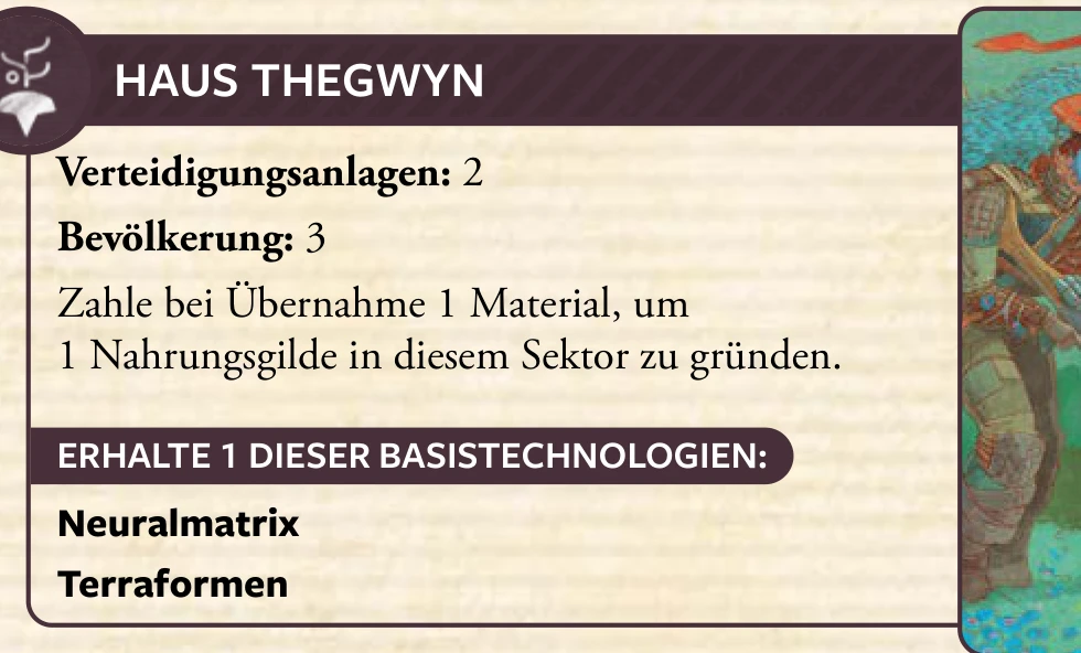 Gefallenes Haus – Haus Thegwyn