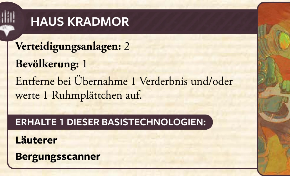 Gefallenes Haus – Haus Kradmor